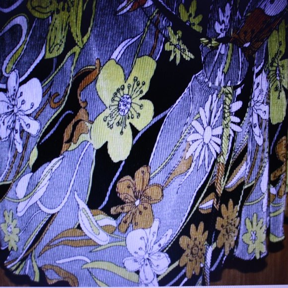 Goddess Collection Women's Floral Wrap Blouse Sz 2X - Picture 2 of 4